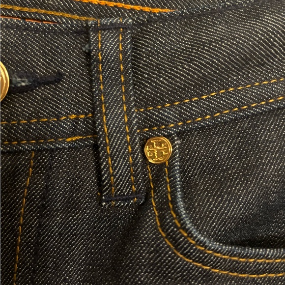 TORY BURCH Classic blue jeans size 26x29 *hemmed* - Picture 4 of 11